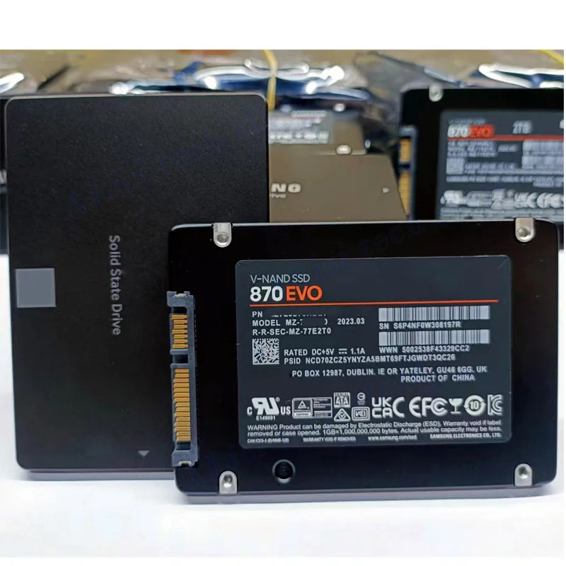 Samsung Ssd - SSD الأصلي لسامسونج 870EVO محرك الحالة