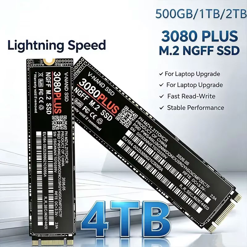 Ssd 500Gb - قرص تخزين خارجي SSD 3080 Plus