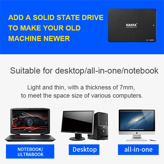 محرك الأقراص الصلبة kdata الصل - مراجعة Ssd Hard Drive وسعره