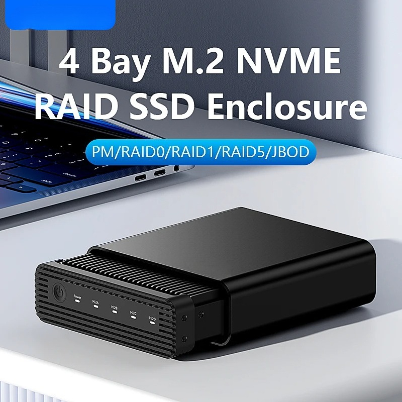 علبة خارجية من الألومنيوم لـ 4 - مراجعة External Ssd وسعره