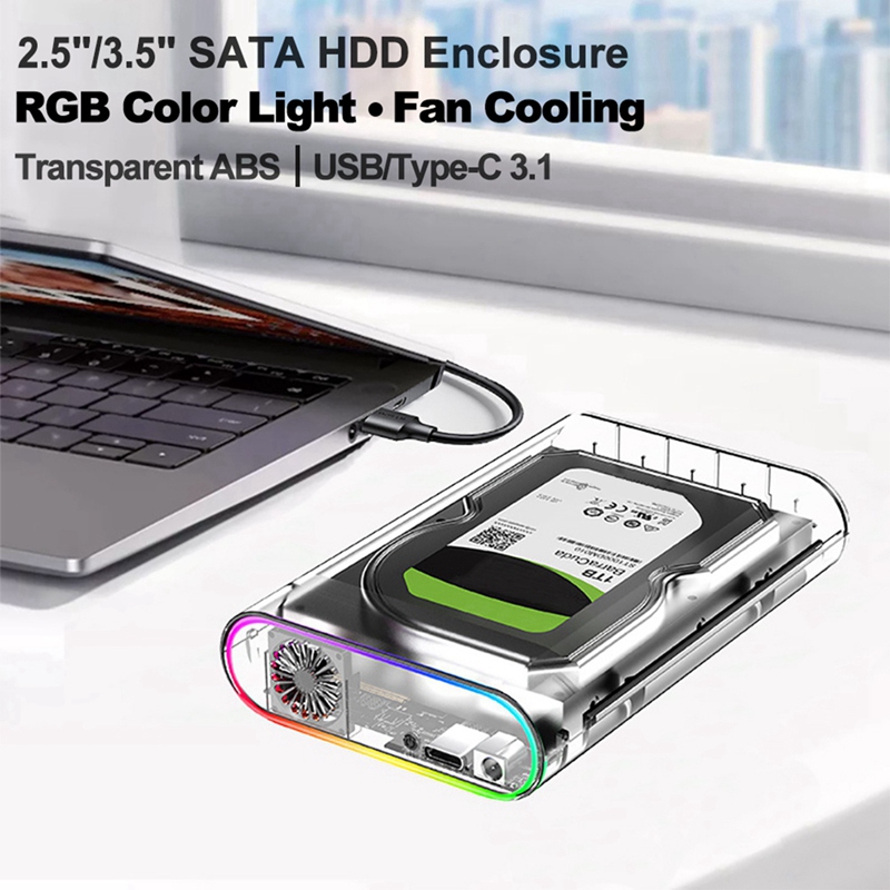 علبة قرص صلب/قرص SSD شفافة مقا - مراجعة External Ssd وسعره