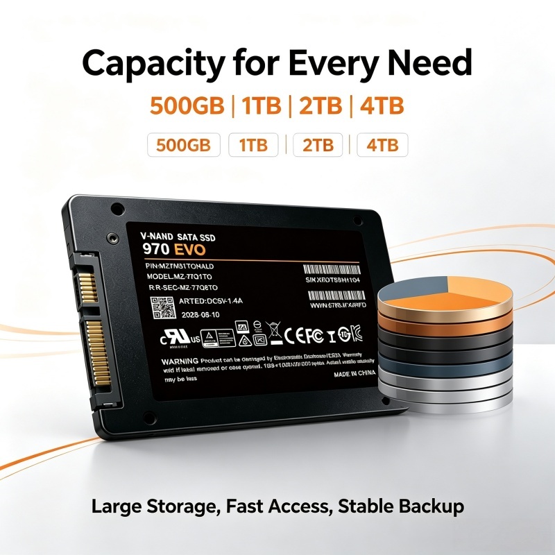 قرص تخزين SSD 970 EVO، سعة 500 - مراجعة Ssd 500Gb وسعره