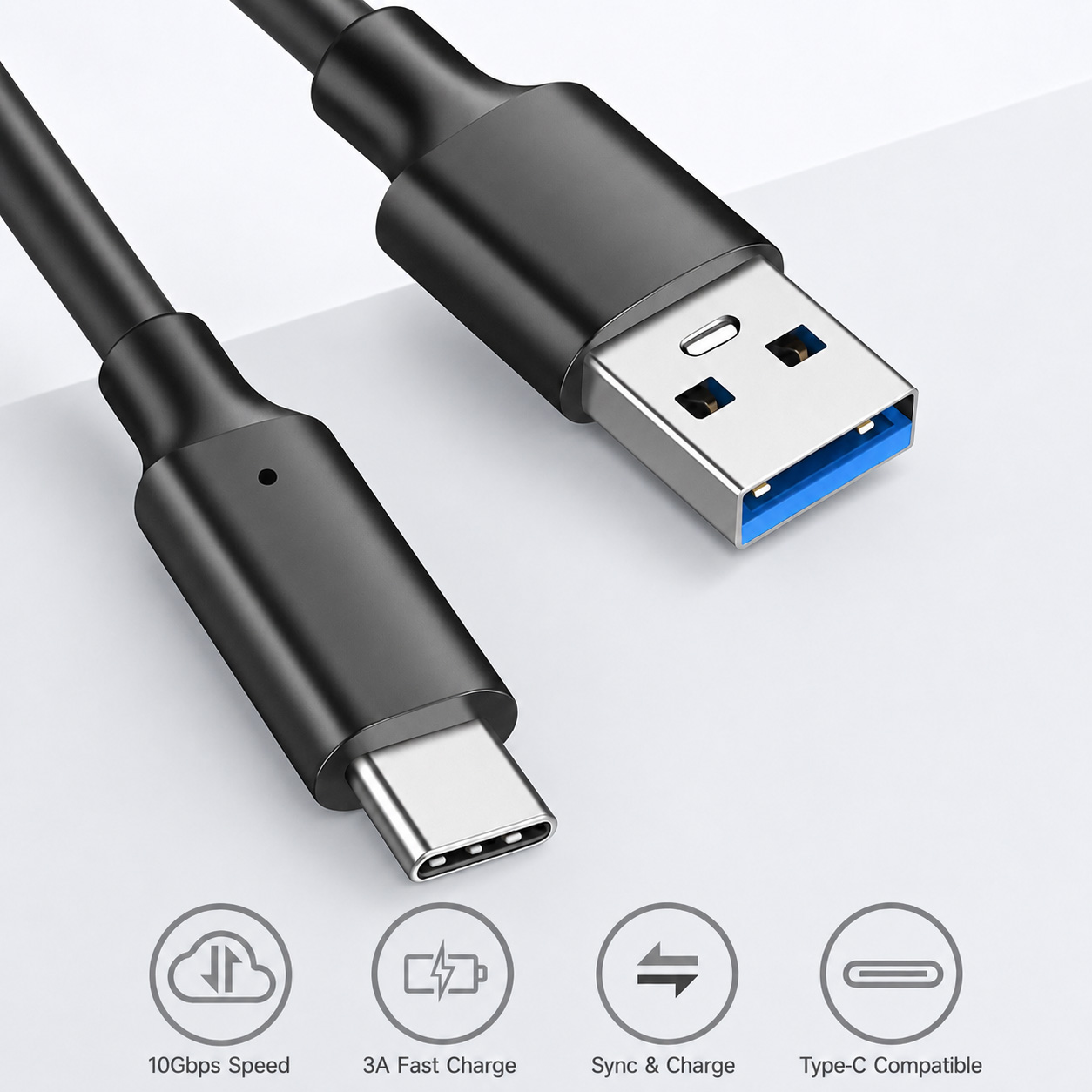 كابل USB 3.2 من النوع C إلى A  - مراجعة Samsung Ssd وسعره