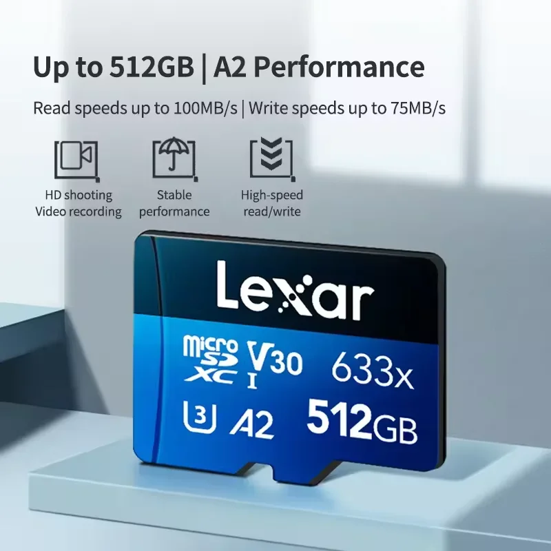 بطاقة ذاكرة ليكسار BLUE Series - مراجعة Memory Card Ssd وسعره