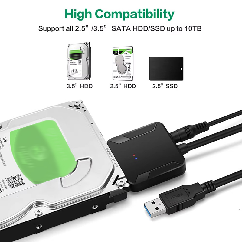 كابل محول USB 3.0 إلى SATA 3،  - مراجعة Samsung Ssd وسعره