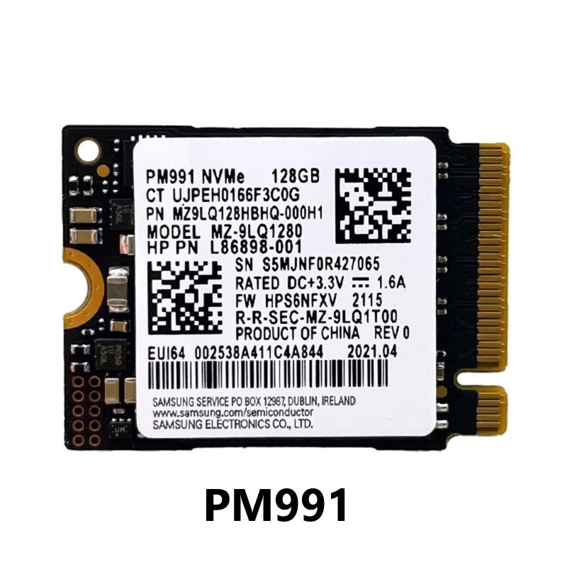 قرص SSD سامسونج M.2 2230 PM991 - مراجعة Samsung Ssd وسعره