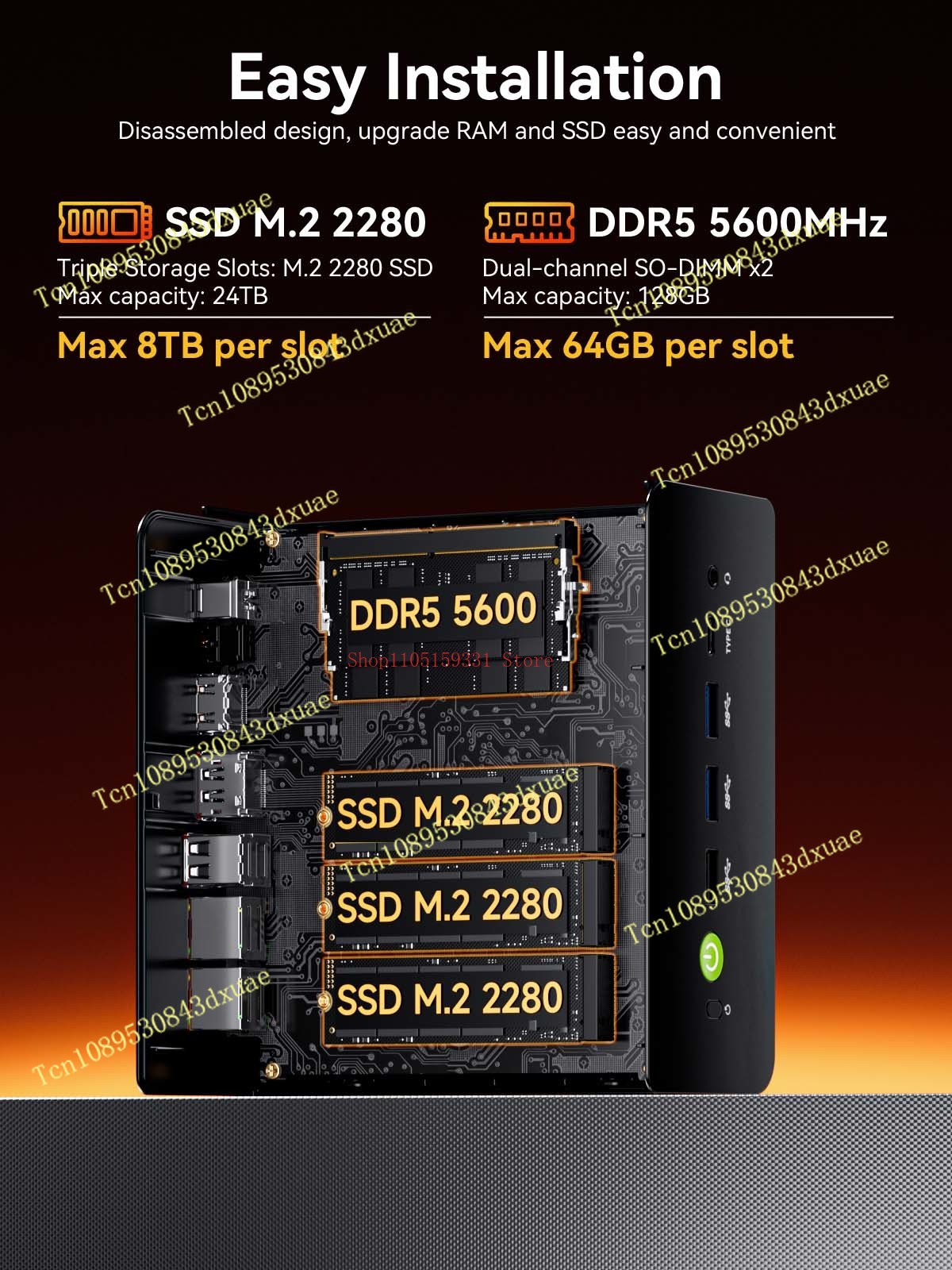 كمبيوتر مصغر GMKtec NcuBox K12 - مراجعة Nvme Ssd وسعره