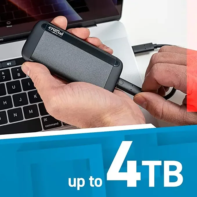 قرص صلب خارجي محمول Crucial X8 - مراجعة External Ssd وسعره