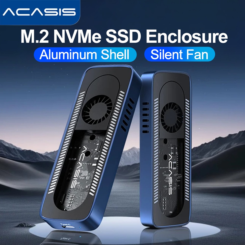 علبة ACASIS 10Gbps M.2 NVME SS - مراجعة 8Tb M2 Nvme Ssd وسعره