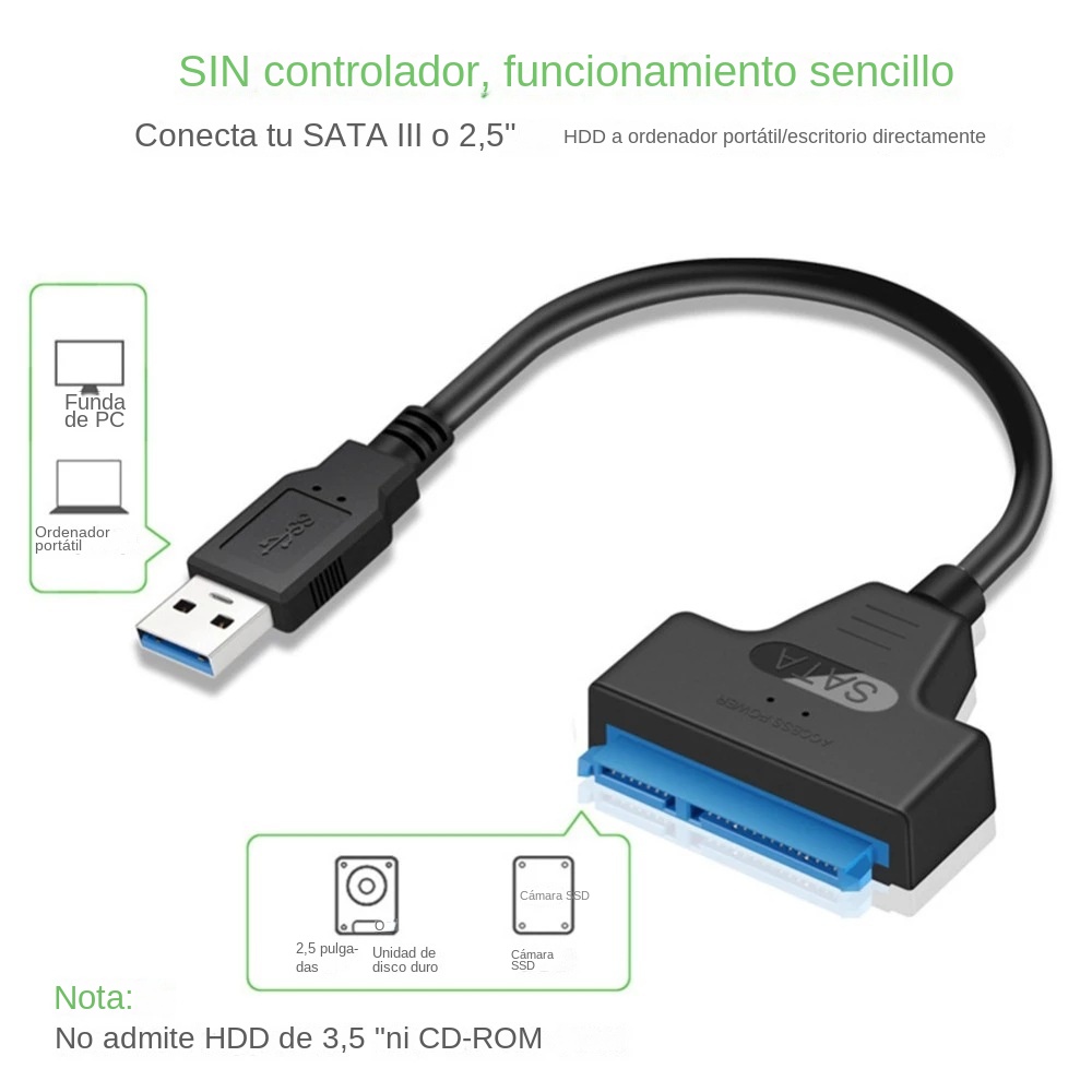 كابل USB 3.0 SATA 3، محول من S - مراجعة Ssd Hard Drive وسعره